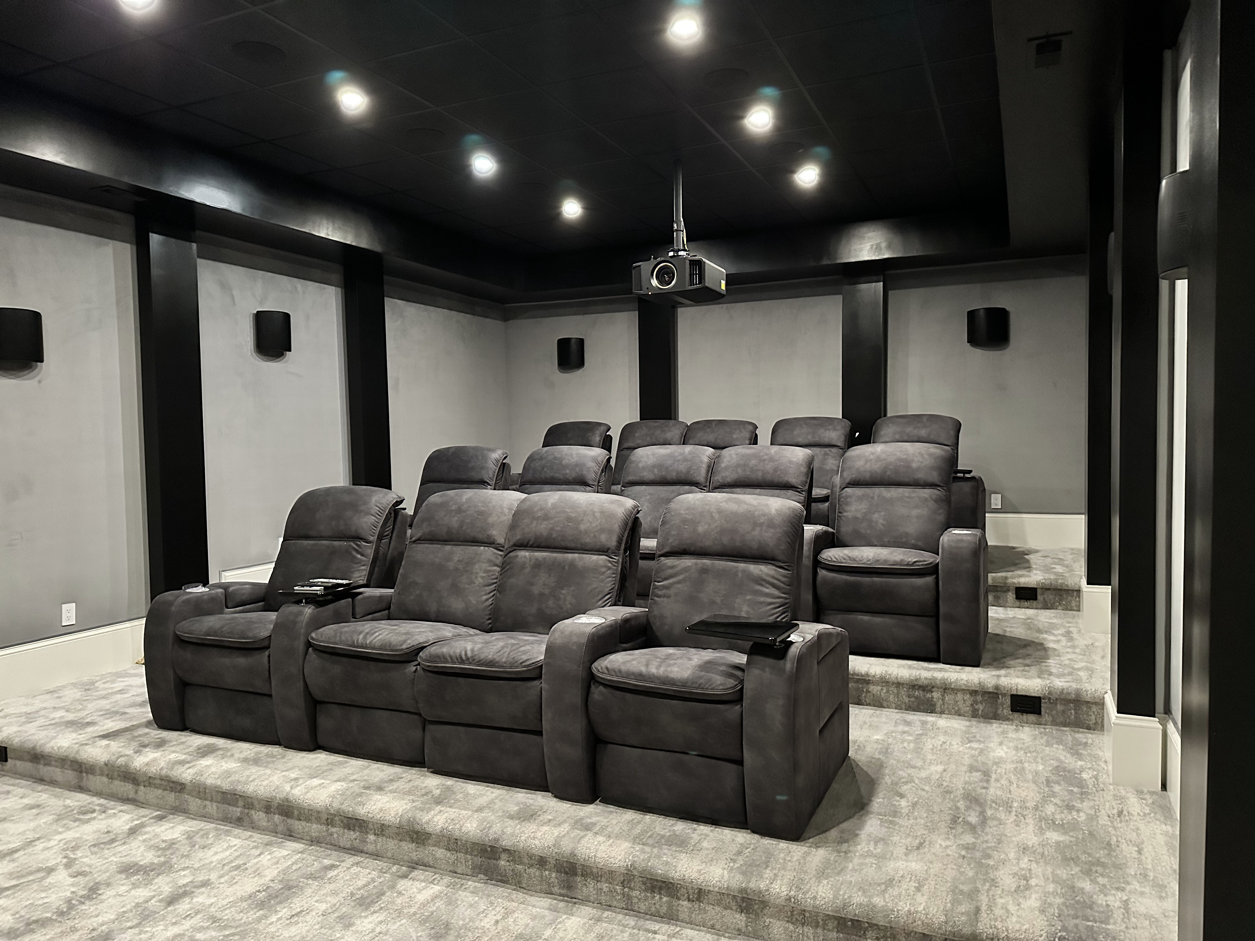 Custom home theater installation Raleigh NC