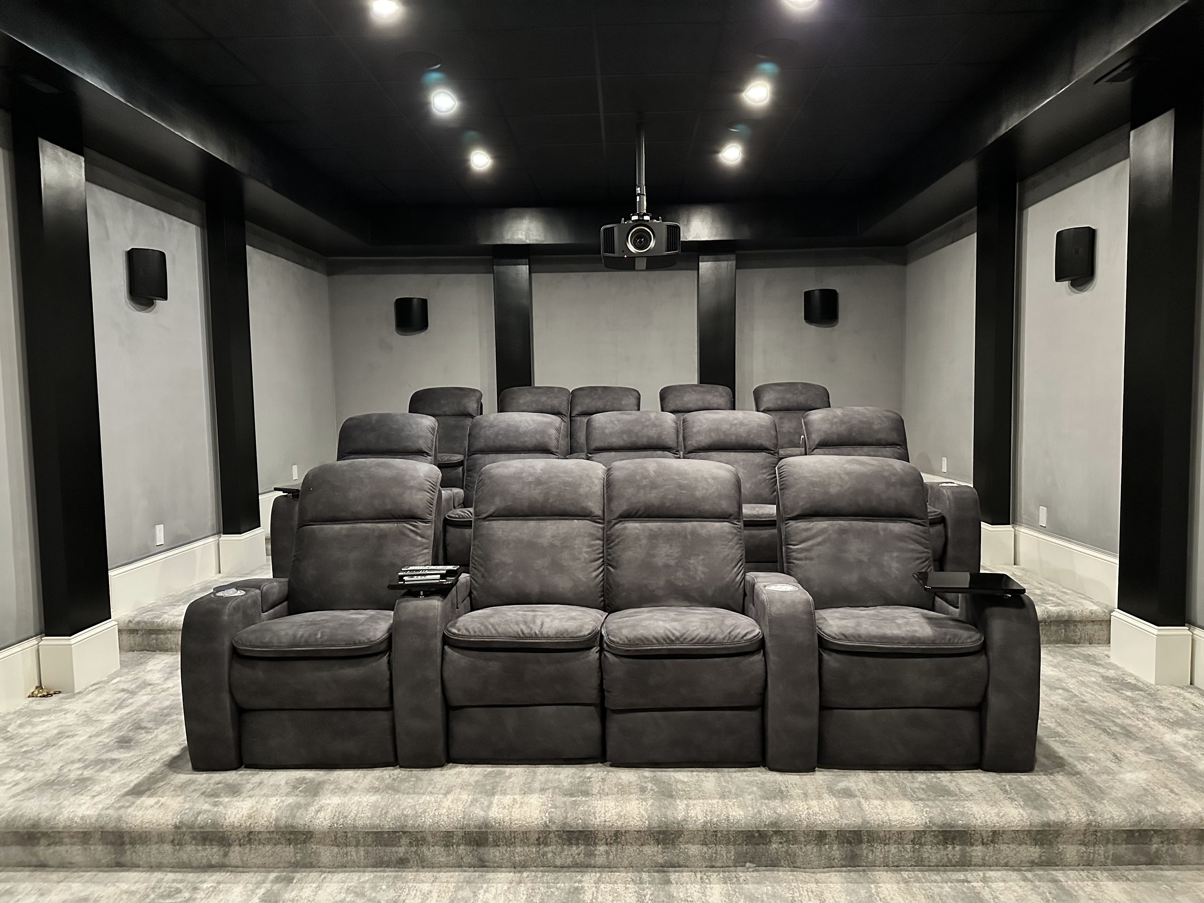 Luxury home theater installation