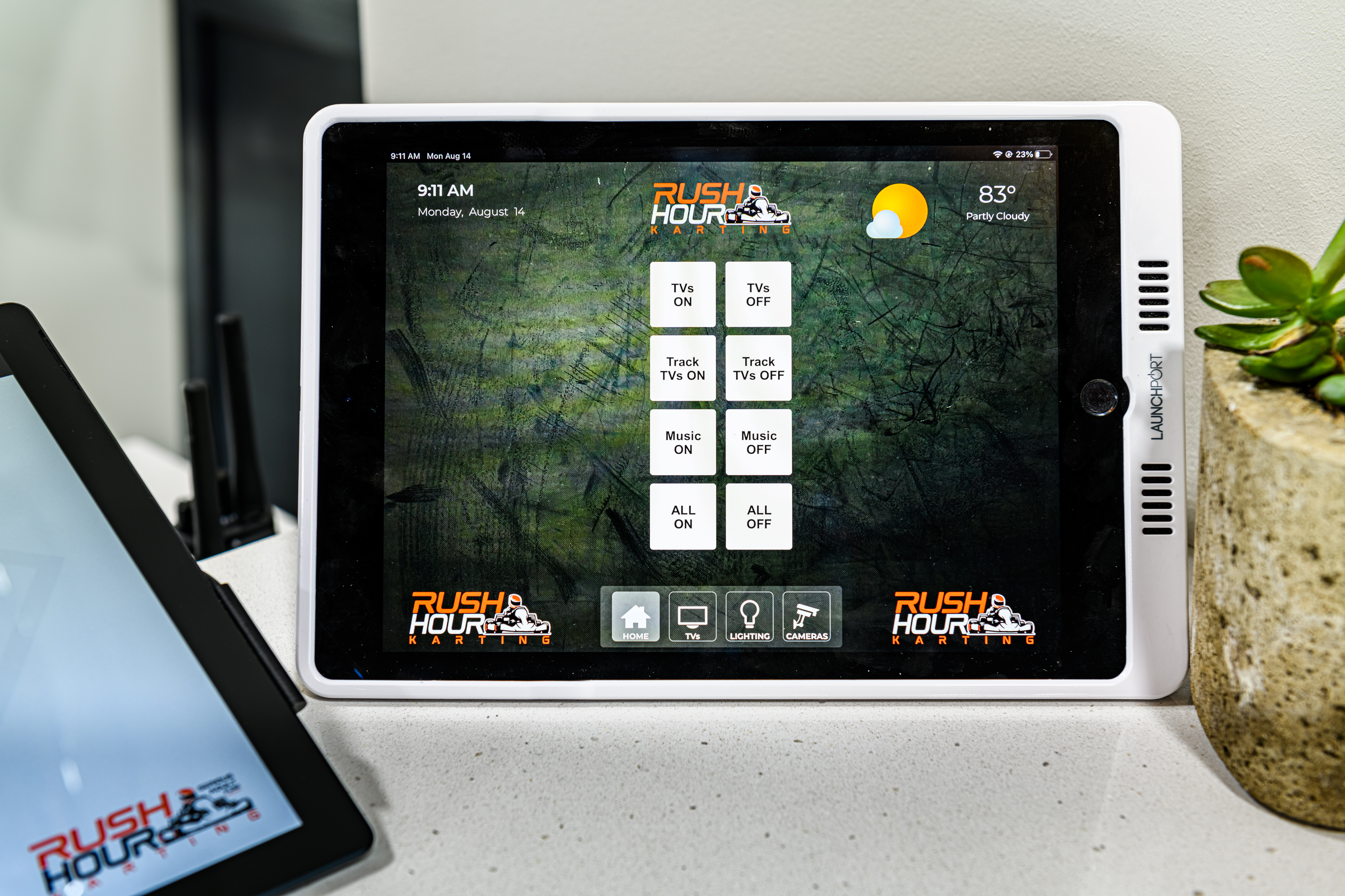 RTI tablet control system